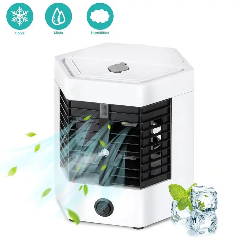 Ventilador + humidificador