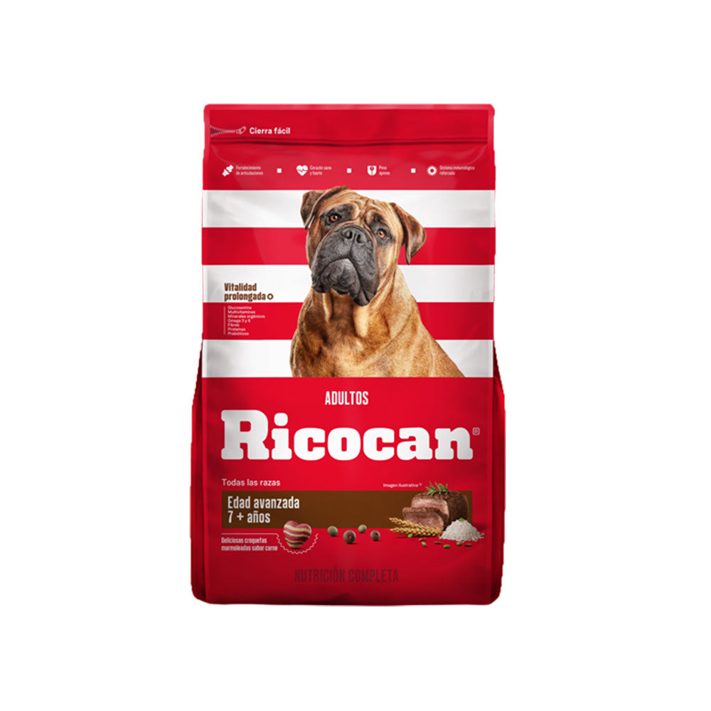 Alimento para Perros Ricocan Edad Avanzada 3k.
