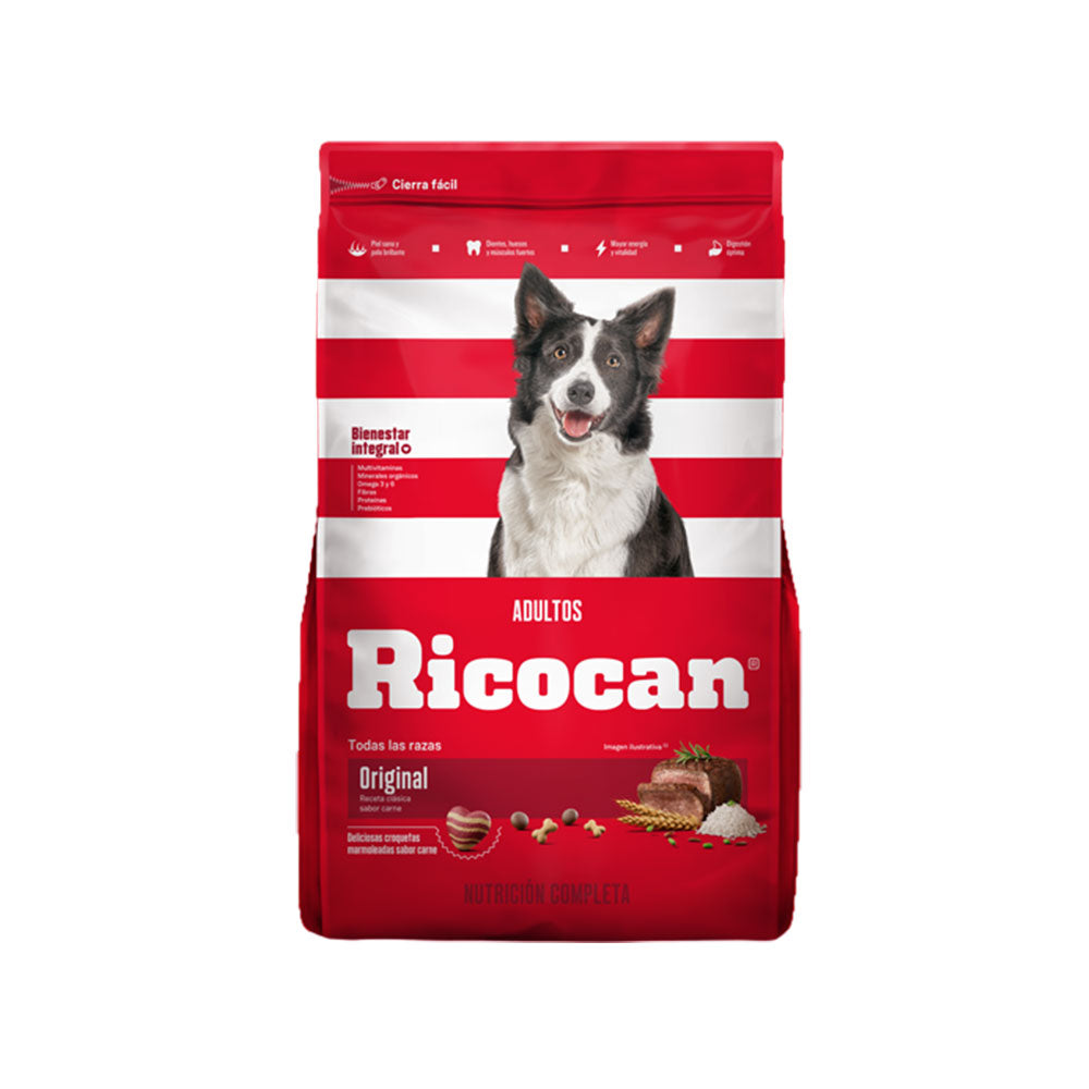 Alimento para Perros Ricocan Adultos 22kg.
