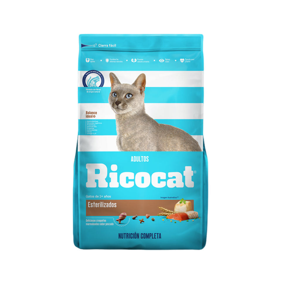 Alimento para Gato Ricocat 9kg.