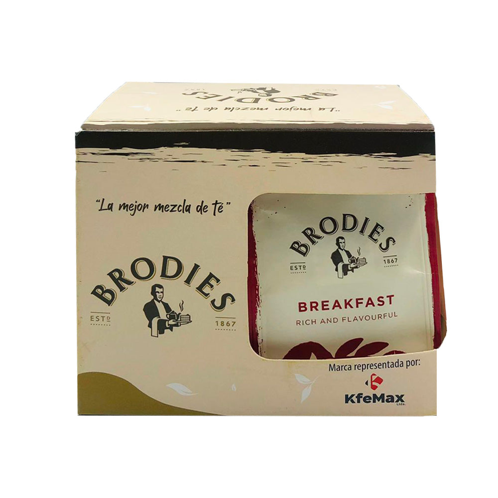 Caja de Té Brodies - 25 Unidades