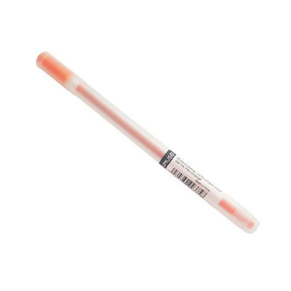 Bolígrafo De Gel Mumuso - Naranja