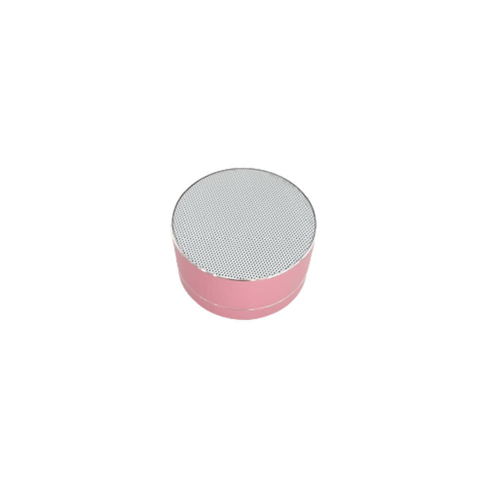 Parlante Inalámbrico Mumuso Brillante Color Oro Rosa