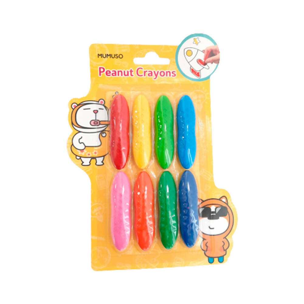 Crayones Mumuso En Forma De Maní Paquete
