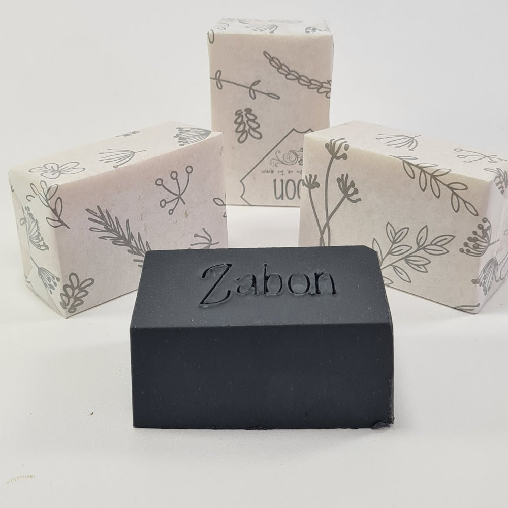 Jabón Nutritivo con carbón activado, Zabon