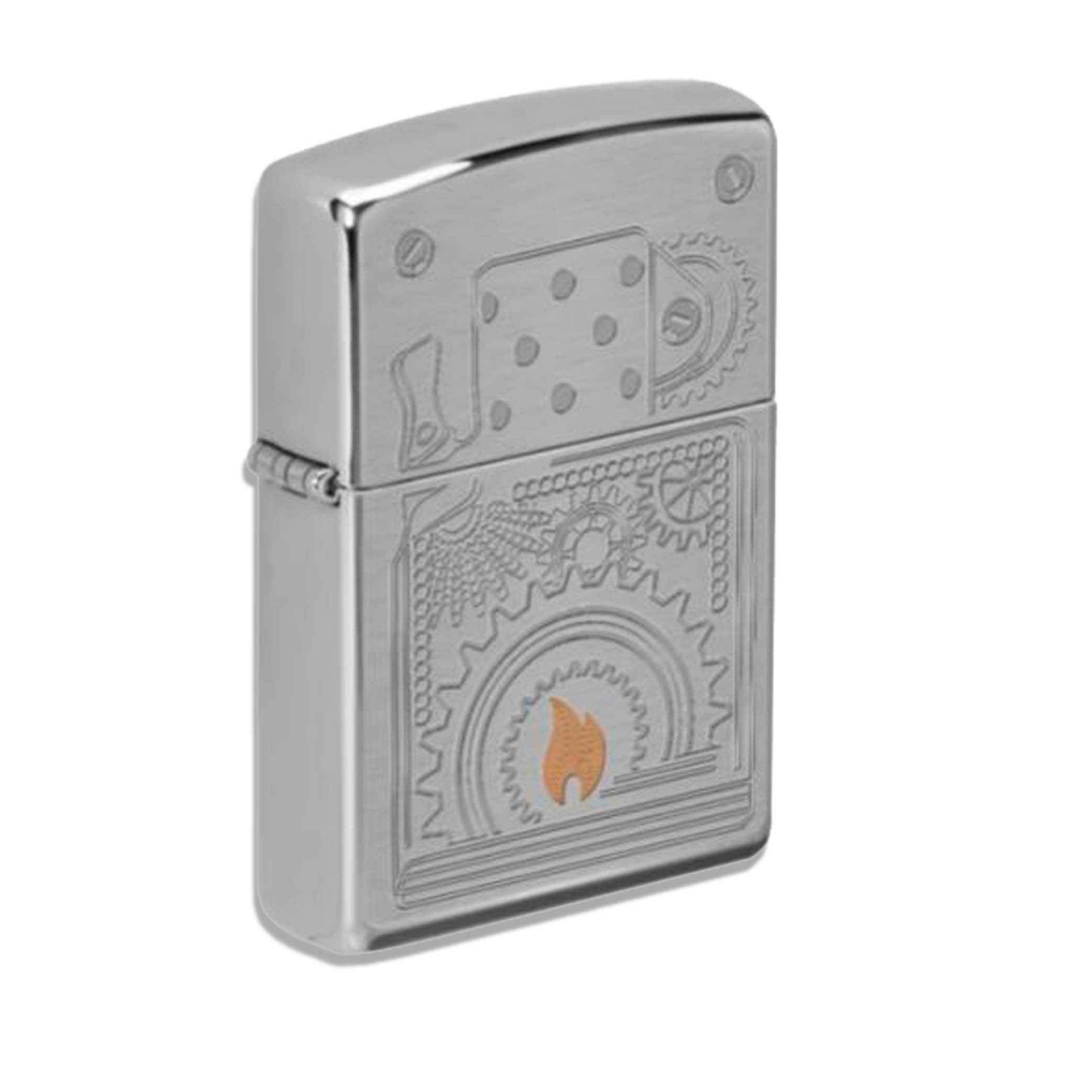 Encendedor Zippo Piñones Cromo 49419