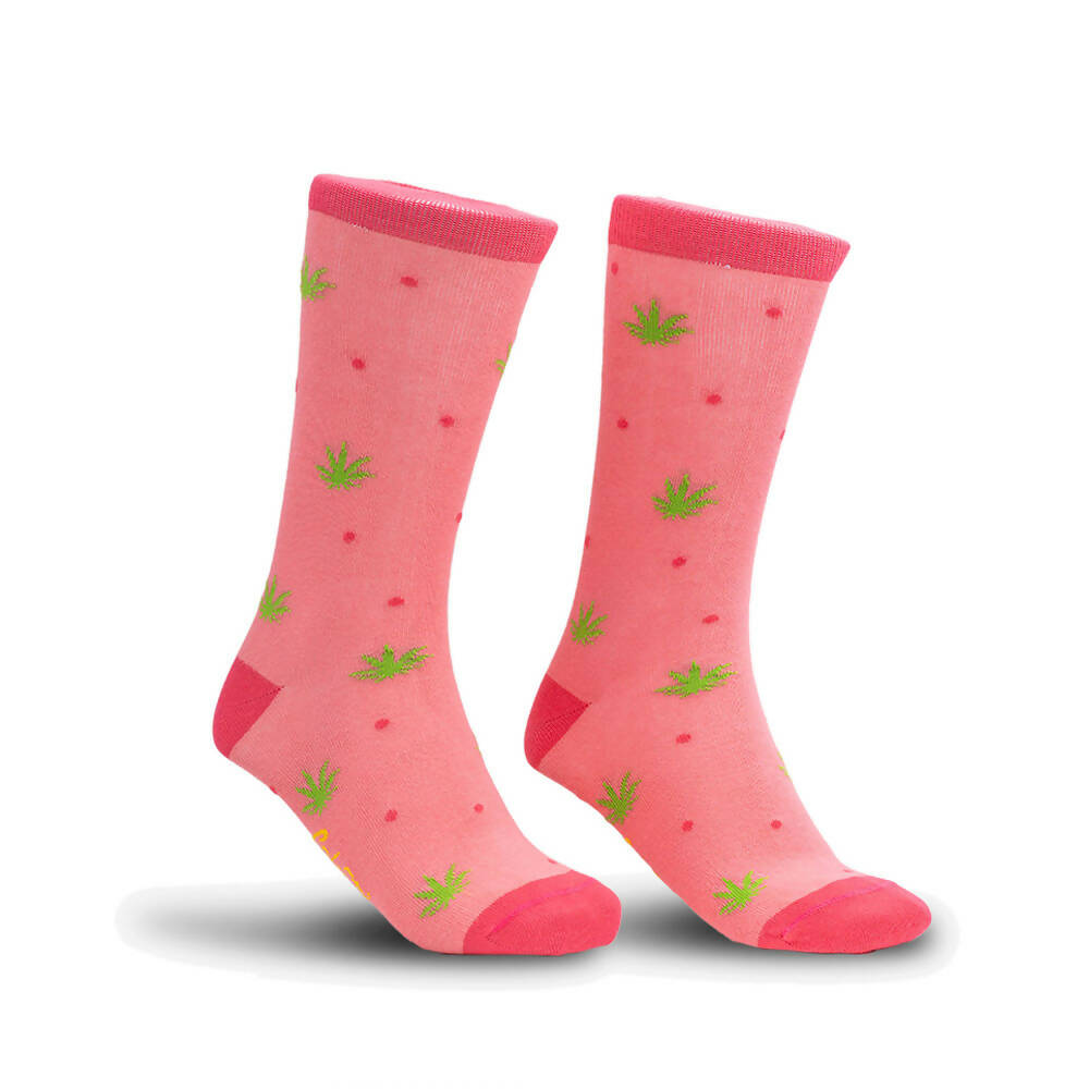 Calcetín Casual W Rosa