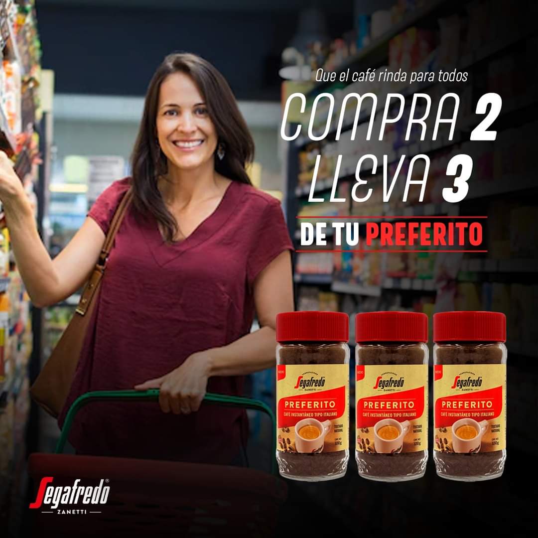 Promo Café Instantaneo Segafredo Preferito 3x2