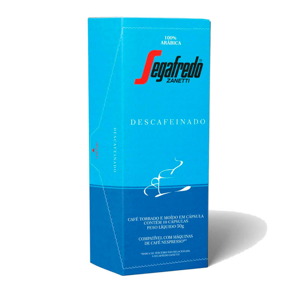 Cápsulas de Café Segafredo Descafeinado 10u