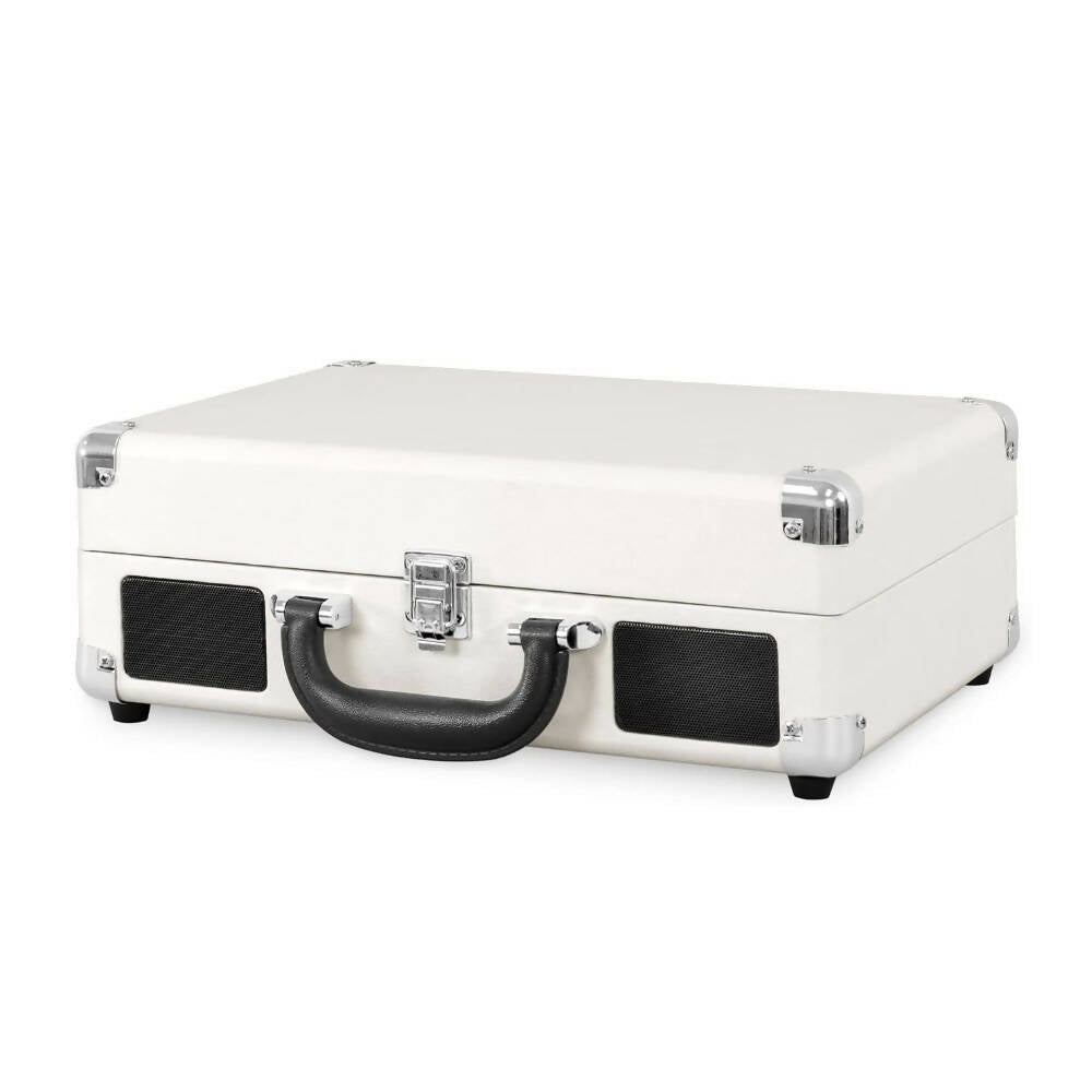 Tocadiscos Victrola Portátil de Maleta Color Blanco