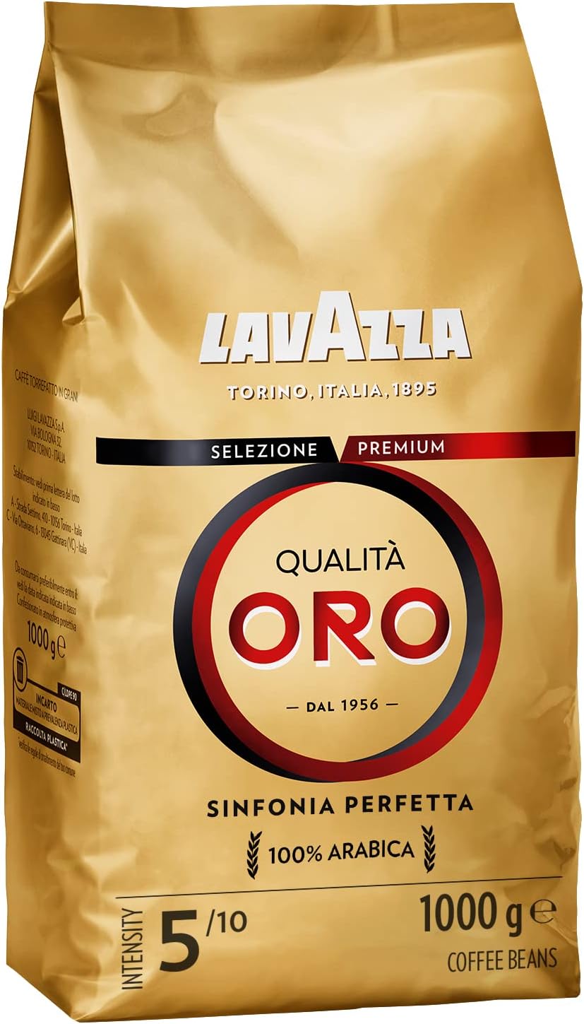 Café Lavazza Qualità Oro en Grano - 1 kg