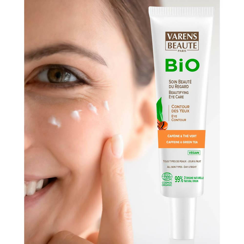 Crema de ojos Bio con cafeína y té verde 15ml