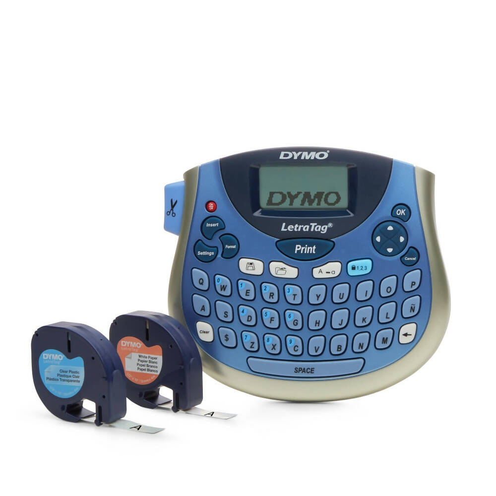 Rotuladora Etiquetadora Dymo Letratag LT-100T Plus + 2 Cintas - Dymo 1733013