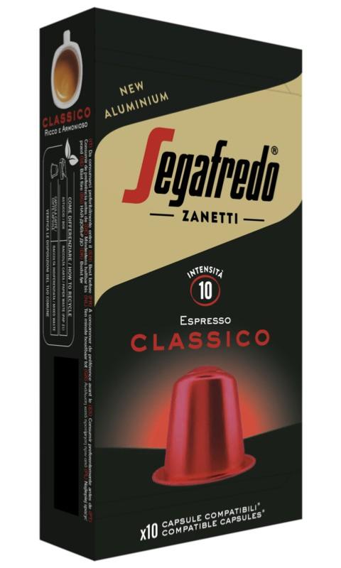Cápsulas Segafredo Zanetti Aluminio - Clásico