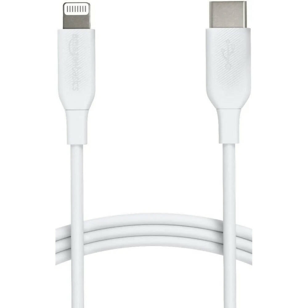 Cable USB-C a Lightning 1.8m, Certificado Mfi, Soporta Carga Rápida - Amazon L6LMF945-CS-R
